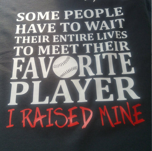 Favorite player shirt