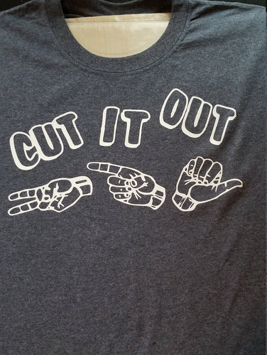 Cut it out shirt