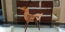 Load image into Gallery viewer, 3d wooden reindeer statue with name custom
