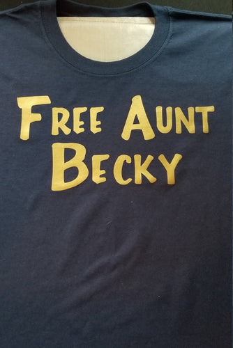 Free aunt becky shirt