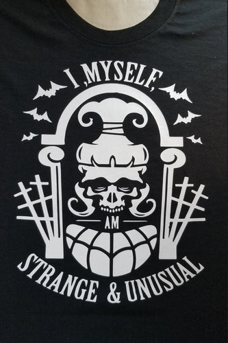 I myself am strange and unusual beetlejuice shirt