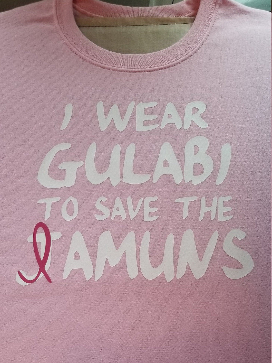 I wear gulabi to save the jamuns shirt