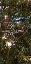 Load image into Gallery viewer, Split shipping for Best friends split heart ornament
