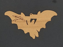 Load image into Gallery viewer, Look what the bats dragged in wooden ornament
