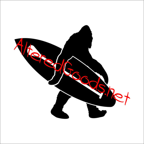 SUP bigfoot carrying paddleboard svg dxf pdf corel draw files