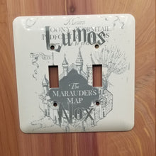 Load image into Gallery viewer, Lumos and nox light switch cover metal
