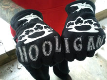 Load image into Gallery viewer, Hooligan shamrock knuckle gloves
