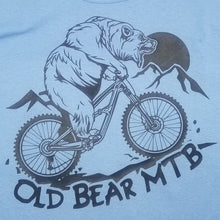 Load image into Gallery viewer, Mountain bike bear shirt
