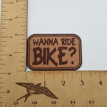 Load image into Gallery viewer, Wanna ride bike? hardwood ornament
