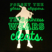 Load image into Gallery viewer, This princess wears cleats hoodie
