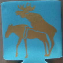 Load image into Gallery viewer, Humping moose beer can cooler
