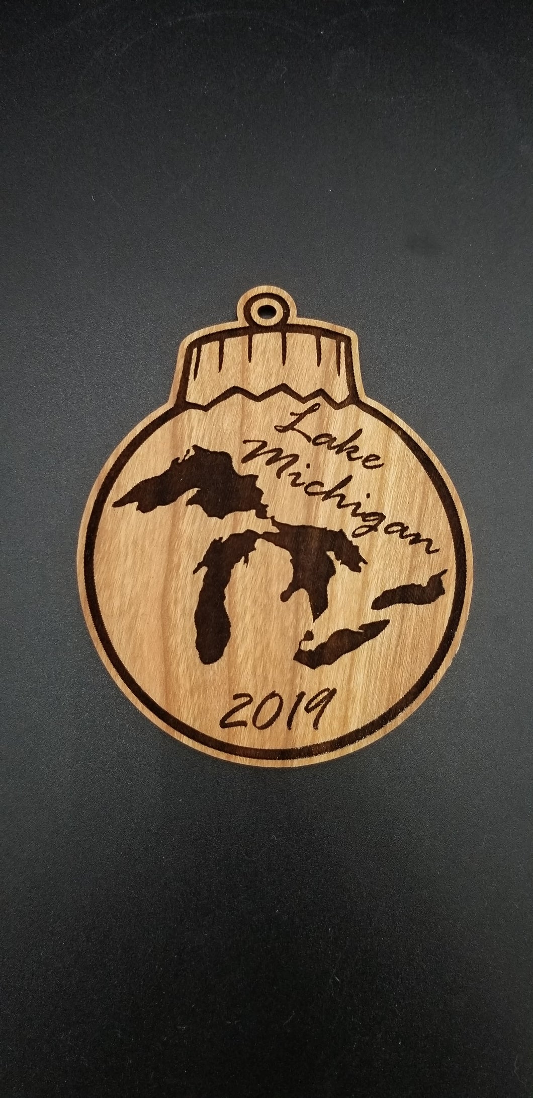 Lake michigan ornament - Altered Goods