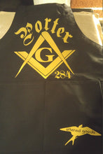 Load image into Gallery viewer, Freemason kitchen apron - Altered Goods
