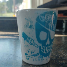 Load image into Gallery viewer, Create or die shot glass - Altered Goods
