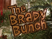 Load image into Gallery viewer, Brady bunch wood ornament - Altered Goods
