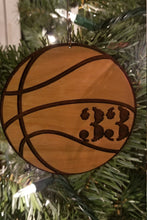 Load image into Gallery viewer, Custom basketball ornament - Altered Goods
