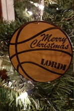 Load image into Gallery viewer, Custom basketball ornament - Altered Goods
