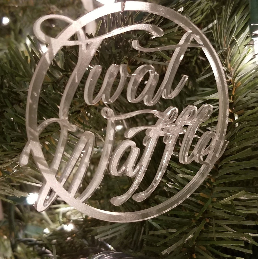 Twat waffle ornament - Altered Goods