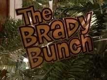 Load image into Gallery viewer, Brady bunch wood ornament - Altered Goods
