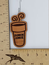 Load image into Gallery viewer, Dunkin junkie ornament - Altered Goods
