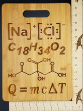 Load image into Gallery viewer, Salt fat acid heat bamboo cutting board - Altered Goods
