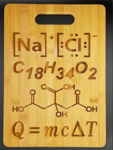 Salt fat acid heat bamboo cutting board - Altered Goods