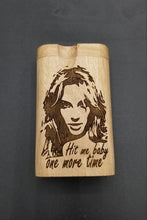 Load image into Gallery viewer, Hit me baby one more time britney walnut dugout one hitter - Altered Goods
