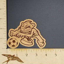 Load image into Gallery viewer, Zombie soccer player ornament - Altered Goods
