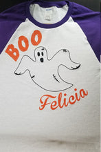 Load image into Gallery viewer, Boo felicia raglan 3/4 sleeve T shirt - Altered Goods
