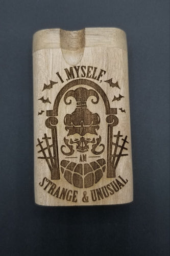 I myself am strange and unusual walnut dugout one hitter