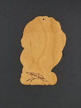 Load image into Gallery viewer, Jeff goldblum cherry wood ornament - Altered Goods
