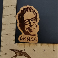 Load image into Gallery viewer, Jeff goldblum cherry wood ornament - Altered Goods
