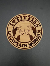 Load image into Gallery viewer, I love titties and captain morgan ornament - Altered Goods
