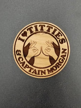 Load image into Gallery viewer, I love titties and captain morgan magnet - Altered Goods
