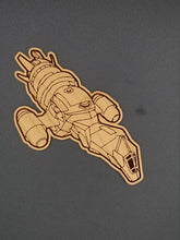 Load image into Gallery viewer, Firefly serenity you can&#39;t take the sky from me cherry wood ornament - Altered Goods
