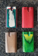 Load image into Gallery viewer, Best bitches walnut dugout one hitter set
