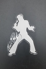 Load image into Gallery viewer, Elvis silhouette and signature ornament - Altered Goods
