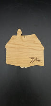 Load image into Gallery viewer, Custom cabin wooden ornament - Altered Goods
