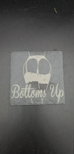 Load image into Gallery viewer, Bottoms up slate coaster - Altered Goods
