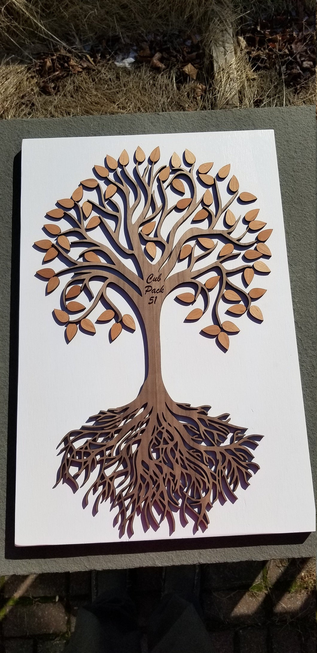 Tree of life guest book wall sign - Altered Goods