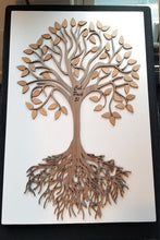 Load image into Gallery viewer, Tree of life guest book wall sign - Altered Goods
