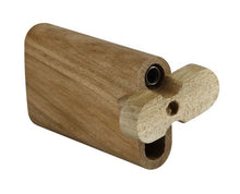 Load image into Gallery viewer, Hoo gives a fuck owl walnut dugout one hitter
