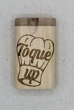 Load image into Gallery viewer, Toque up chef hat walnut dugout one hitter
