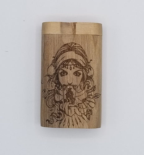 Tarot girl walnut dugout one hitter