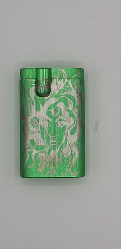 Medusa green aluminum dugout one hitter - Altered Goods