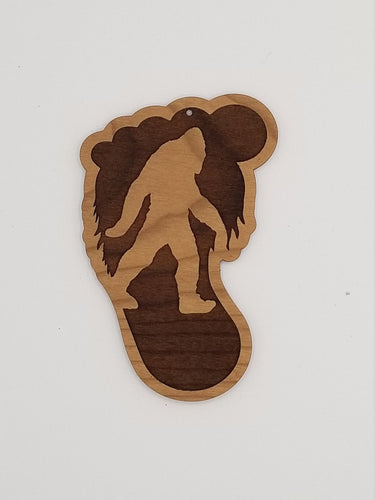 Bigfoot sasquatch ornament - Altered Goods