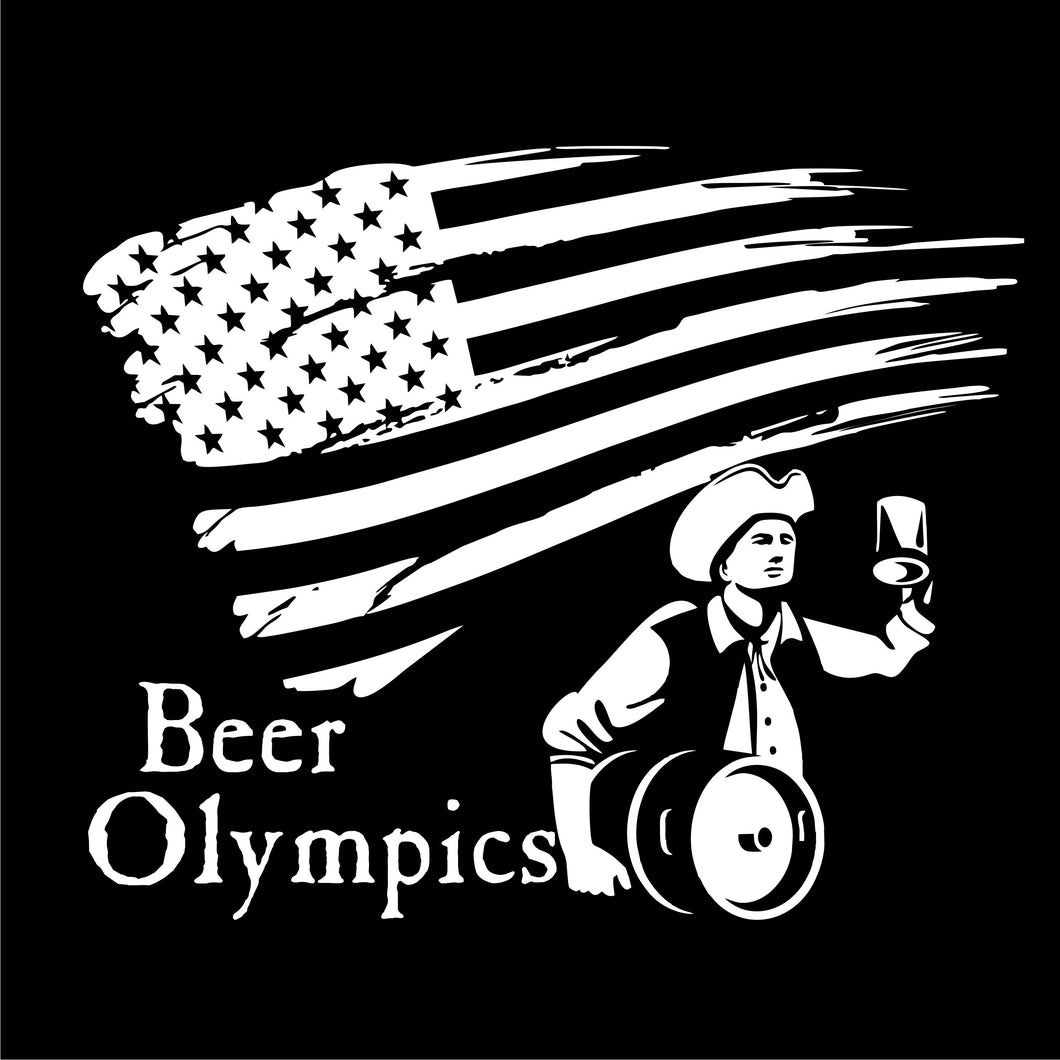 beer olympics patriot flag svg dxf pdf corel draw files