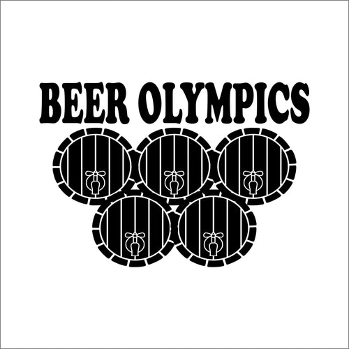 beer olympics beer keg svg dxf pdf corel draw files