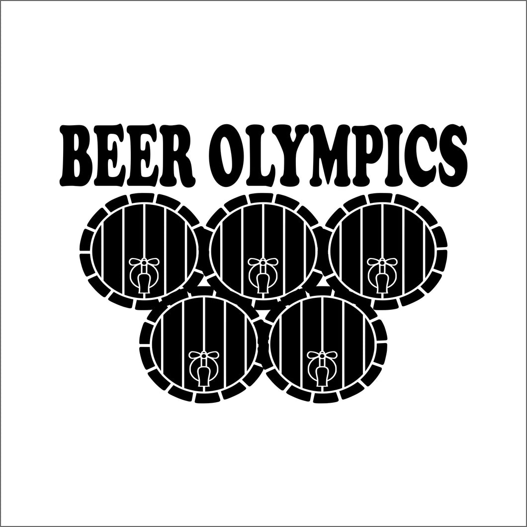 beer olympics beer keg svg dxf pdf corel draw files