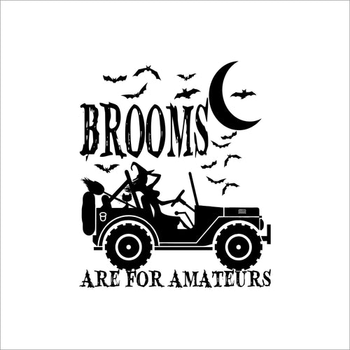 jeep witch brooms are for amateurs svg dxf pdf corel draw files